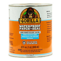 Gorilla Waterproof Patch & Seal 32 oz. White Liquid Rubber Sealant Coating 105340