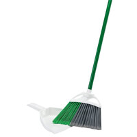 Libman 206 11" Precision Angle Broom with Dust Pan - 4/Pack