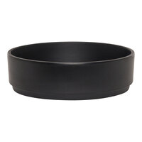 Creations Cali from Steelite International 20 oz. Black Melamine Stack Bowl - 6/Case