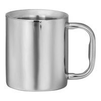 Creations from Steelite International 8 oz. Stainless Steel Double Wall Mug - 12/Case