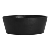 Creations Cali from Steelite International 9.5 oz. Black Melamine Round Bowl - 12/Pack