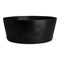 Creations Cali from Steelite International 3.5 Qt. Black Melamine Round Bowl - 6/Case