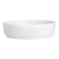 Creations Cali from Steelite International 3 1/2" 2 oz. White Melamine Round Dish - 24/Case