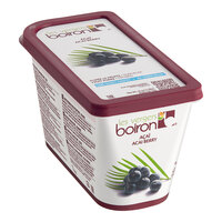 Les Vergers Boiron Acai 100% Fruit Puree 2.2 lb. - 3/Case