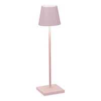 Zafferano America Poldina Pro Micro 10 7/8" Pink Cordless Rechargeable Table Lamp