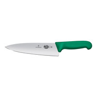 Victorinox 8" Chef Knife with Green Fibrox Handle 5.2064.20