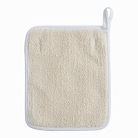 Tucker Safety Products BurnGuard 8" x 10" Natural Terry Cloth Hot Pad with Wrist Strap 88500