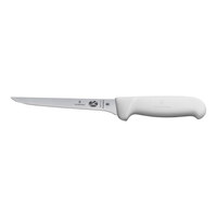 Victorinox 6" Narrow Flexible Boning Knife with White Fibrox Handle 5.6417.15