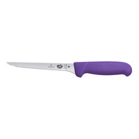 Victorinox 6" Narrow Flexible Boning Knife with Purple Fibrox Handle 5.6415.15