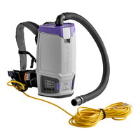 ProTeam GoFit® 6 107736 6 Qt. Backpack Vacuum with 107099 Xover Performance Telescoping Wand Kit - 120V