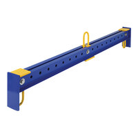 Vestil 78" Blue Steel Adjustable Spreadable Beam SBM-25 - 2,500 lb. Capacity