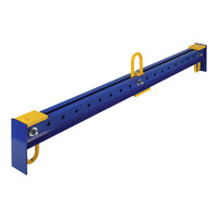 Vestil 78" Blue Steel Adjustable Spreadable Beam SBM-40 - 4,000 lb. Capacity