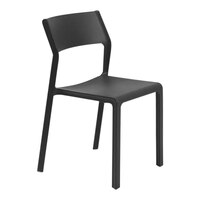 Nardi Trill Bistrot Antracite Resin Stackable Outdoor Dining Chair