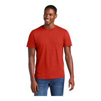 District Very Important Tee DT6000 Unisex Customizable Fiery Red Short Sleeve T-Shirt - Combed Ring-Spun Cotton - 3X
