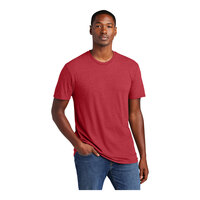 District Very Important Tee DT6000 Unisex Customizable Heathered Red Short Sleeve T-Shirt - Combed Ring-Spun Cotton / Poly - Medium