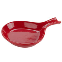 Tuxton BQP-114 18 oz. Cayenne China Fry Pan Server - 12/Case