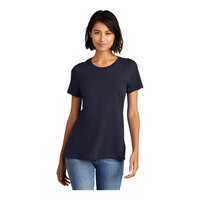 District Very Important Tee DT6002 Women's Customizable New Navy Short Sleeve T-Shirt - Combed Ring-Spun Cotton - Small
