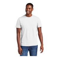 District Very Important Tee DT6000 Unisex Customizable White Short Sleeve T-Shirt - Combed Ring-Spun Cotton