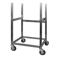 Sterling Manufacturing GSCA Single-Unit Stand with Casters for Boilerless Gas Steamers