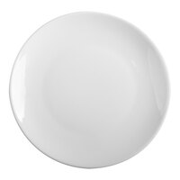 HydroZero Ivory by Oneida 9" Round Coupe Porcelain Plate - 6/Case