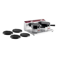 Estella WBMX2A Double Belgian Waffle Maker with Hexagon Waffle Plate - 120V, 1820W