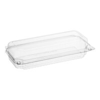 Good Natured 16 oz. Clear PLA Lowrider Center-Seal Multi-Purpose Package - 300/Case