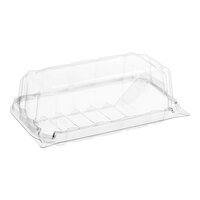 Good Natured 6-Compartment Clear PLA Cookie and Bar Tiered Display Package - 275/Case