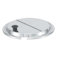 Vollrath 47490 11 7/16" Kool-Touch® Stainless Steel Hinged Cover