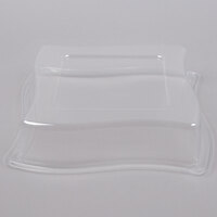 Fineline Wavetrends 109-L 9 1/2 Clear Dome Lid - 120/Case