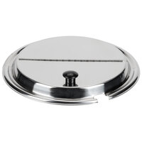 Vollrath 47486 7 1/2" Kool-Touch® Stainless Steel Hinged Cover