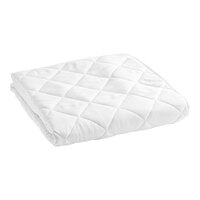 Oxford Stay Secure 60" x 80" x 15" Queen Size Waterproof Quilted Mattress Protector / Pad - 8/Case