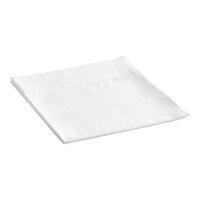 Oxford T300 Blend 42" x 46" King Size White Cotton / Polyester Pillowcase - 12/Pack