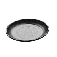 Elite Global Solutions JW7011 Zen 11 1/8" Black Round Plate - 6/Case