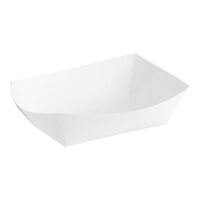 Southern Champion #300 3 lb. White Paper Food Tray - 500/Case