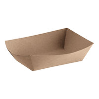 Southern Champion #200 2 lb. Grease-Resistant Kraft Paper Food Tray - 1000/Case