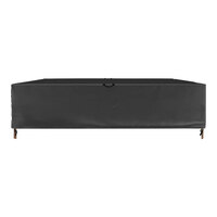 California Umbrella 126" x 88" x 30" Black Rectangular Protective Cover for Large Dining Sets