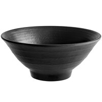 Elite Global Solutions JW1005 Zen 14 oz. Black Bowl - 6/Case