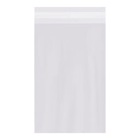 Lavex 16" x 20" 4 Mil Clear Resealable Polyethylene Bag - 250/Case