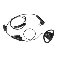 Motorola HKLN4599 D-Style Earpiece with In-Line PTT Microphone for Select Radios