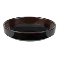 Thunder Group 1904TM Tenmoku Black 6 oz. Round Melamine Sauce Bowl - 12/Case