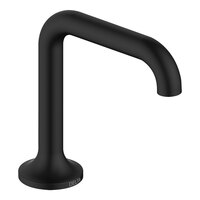 Delta Faucet 811DPA50-BL Driftex 0.5 GPM Deck-Mount Battery-Operated Matte Black Finish Hands-Free Sensor Lavatory Faucet with Proximity Sensing Technology
