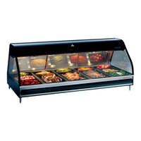 Alto-Shaam ED3-72 72" Black Countertop Heated Display Case - 240V