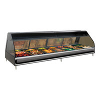 Alto-Shaam ED3-96 96" Black Countertop Heated Display Case - 240V