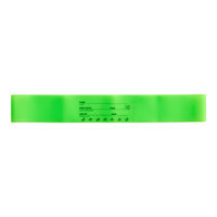 Choice Green 1/2 and 1/3 Size Write-On Food Pan Band