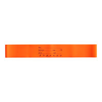 Choice Orange 1/2 and 1/3 Size Write-On Food Pan Band