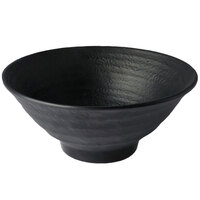 Elite Global Solutions JW1008 Zen 40 oz. Black Bowl - 6/Case