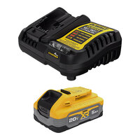 DeWalt 20V MAX XR POWERSTACK 5.0 Ah Lithium-Ion Battery Kit with Charger DCBP520C