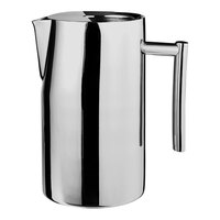 WNK by Steelite International Diva 48 oz. Double Wall Stainless Steel Pitcher with Ice Guard 53601S136