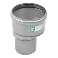 BLUCHER ER-2X3-316 EuroPipe 2" to 3" Stainless Steel Eccentric Reducer Fitting