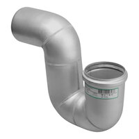 BLUCHER PT-2 EuroPipe 2" Stainless Steel Push-Fit P-Trap